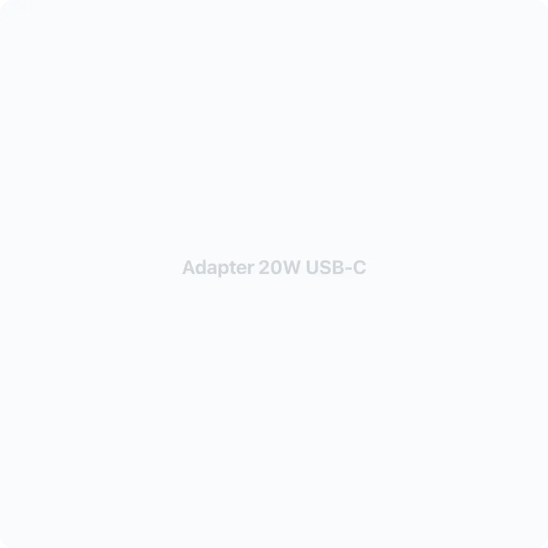 Схематичное изображение: Adapter 20W USB-C