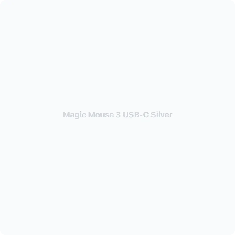 Схематичное изображение: Magic Mouse 3 USB-C Silver