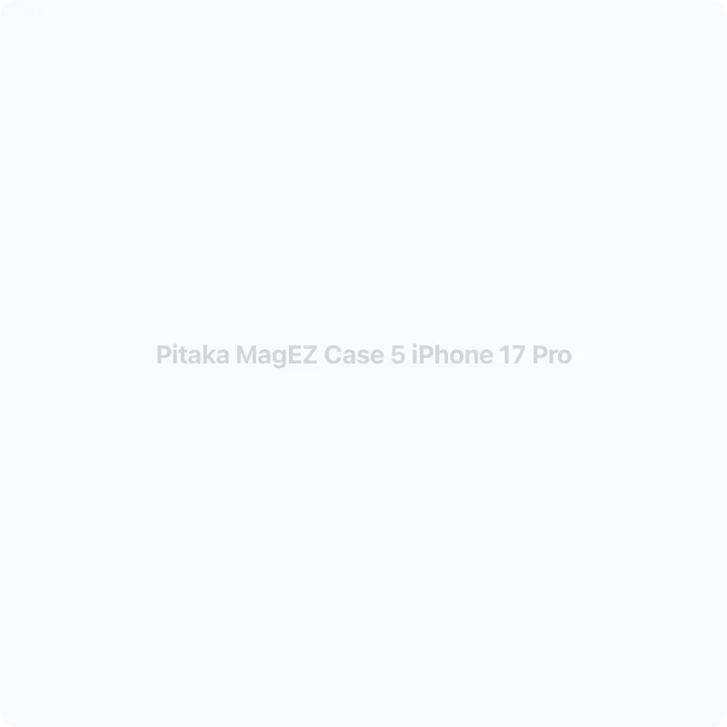 Схематичное изображение: Pitaka MagEZ Case 5 iPhone 17 Pro