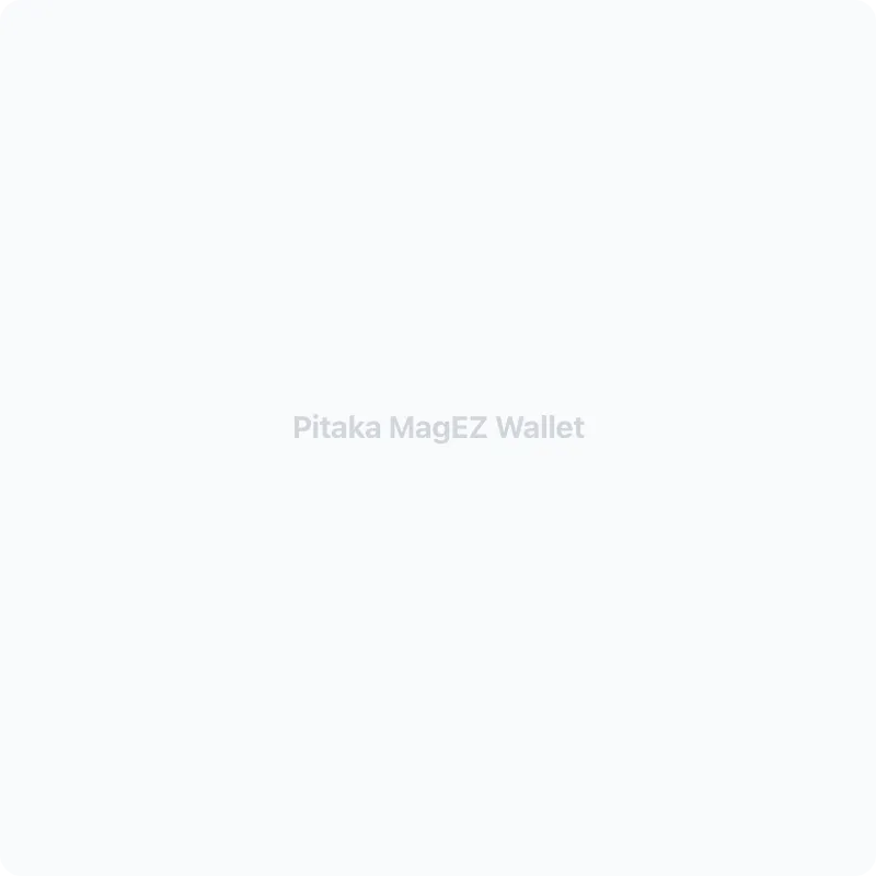 Схематичное изображение: Pitaka MagEZ Wallet