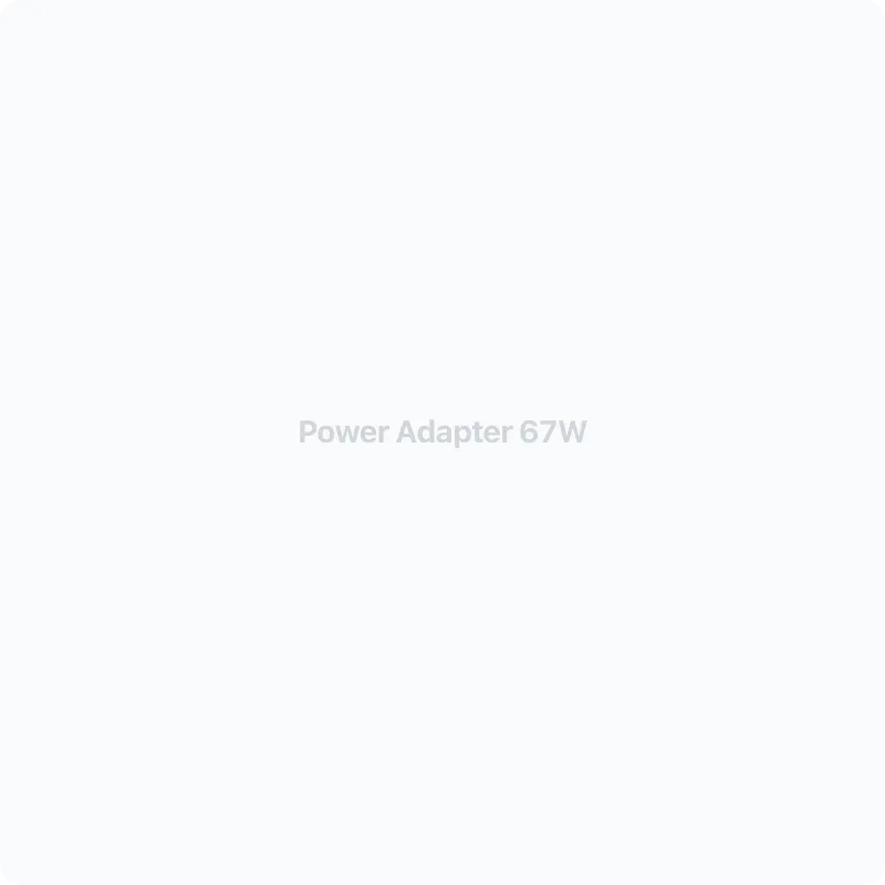 Схематичное изображение: Power Adapter 67W